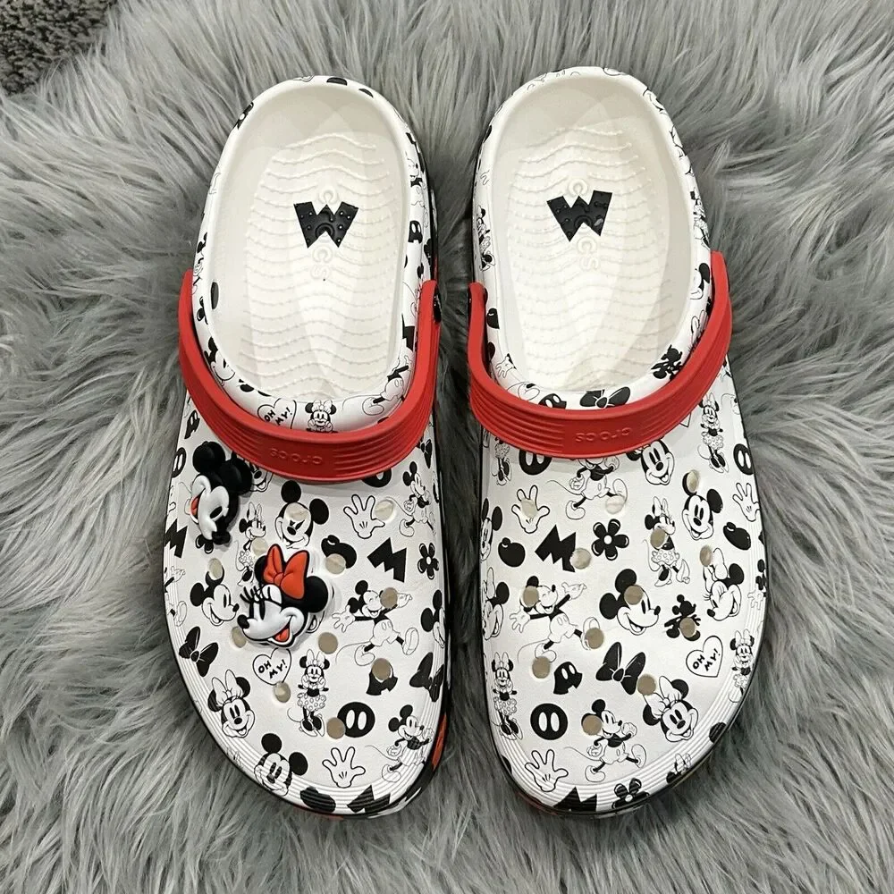 Crocs Disney Mickey Off Court Clog‎ Unisex Men's Size 12 NEW